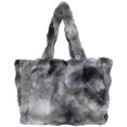 thumbnail image 1 of Bolso Hombro Peludo para Mujer Bolso Mano Ocio Al Aire Libre para Mujer Gran Capacidad (gris), 1 of 9