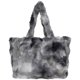 thumbnail image 1 of Bolso Hombro Peludo para Mujer Bolso Mano Ocio Al Aire Libre para Mujer Gran Capacidad (gris), 1 of 9