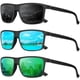 thumbnail image 1 of Lentes de Sol QALLY Polarizados para Hombre con Montura Rectangular y Protección UV400, 1 of 7