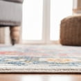 thumbnail image 5 of SAFAVIEH Vintage Persian Rosamund Floral Bordered Polyester Area Rug, Red/Blue, 3' x 5', 5 of 8
