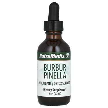 NutraMedix Burbur-Pinella Brain Health Supplement, (2 oz / 60 ml)