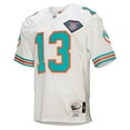 thumbnail image 2 of Men's Mitchell & Ness Dan Marino White Miami Dolphins 1994 Authentic Throwback Retired Player Jersey, 2 of 7