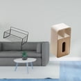 thumbnail image 2 of Cesta de almacenamiento colgante,Cesta de almacenamiento para gabinete organizador de pared colgante,caja de pañuelos,Funda para caja de pañuelos de cuero sintético para dormitorio,Caja de, 2 of 8