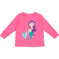 thumbnail image 3 of Inktastic Mermaid Girls Long Sleeve Toddler T-Shirt, 3 of 5
