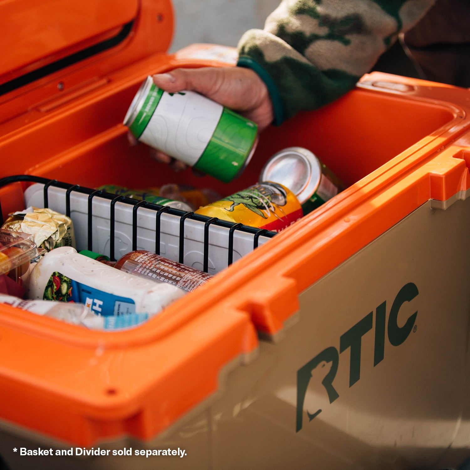 RTIC Large 52 QT Ultra-Light Hard-Sided Cooler, Trailblazer, Holds 