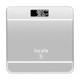 thumbnail image 1 of Báscula digital de baño con forma cuadrada de vidrio de 180 kg, 1 of 1