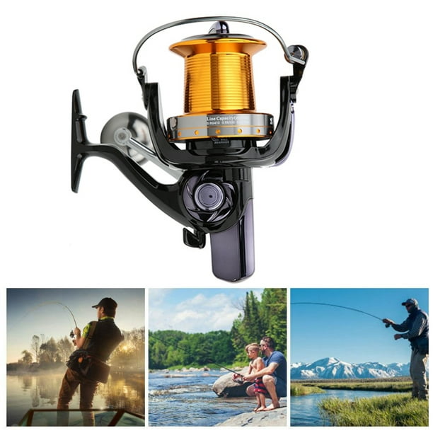Reel, 16 Shaft Fishing Reel Long Throw Double Color For Fishing Parts For  Fishing Accessories HS11000 