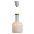 thumbnail image 1 of Nextime LM221PWHT  Lucca White One Light 10.25-Inch Dia Cone Pendant, 1 of 1