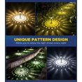 thumbnail image 4 of Paquete de 4 luces solares decorativas ZHAOCHENG ultrabrillantes para exteriores carga rápida, 4 of 5