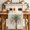 Beige, variant on Summer Palm Tree Dining Table Runner, Vintage Country Tropical Coastal Green Tree Leaf Washable Table Runners Kitchen Coffee Table Center Decor for Home Party Holiday Wedding 13 x 36 Inches