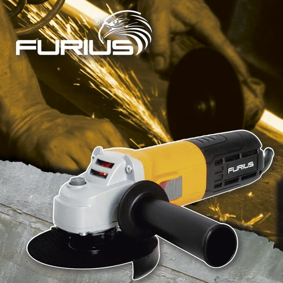 Esmeriladora Furius Angulas 4 1/2' 800 Watts Ideal para un sinfín de tareas