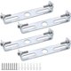 thumbnail image 1 of 4 Pack Ceiling Light Fixture Bracket 105mm Ceiling Pendant Light Fitting Ceiling Lamp Cover Plates Light Fig Ceiling Plate With, 1 of 4