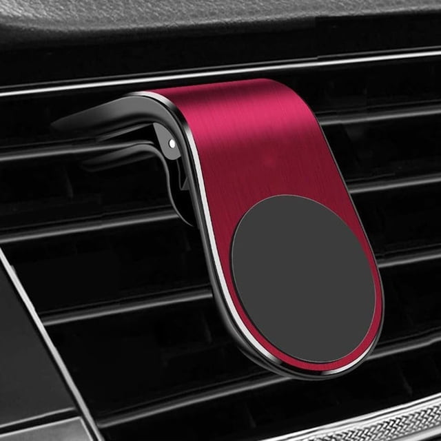Mobile Phone Navigation Magnetic Bracket, L Type 360° Rotatable Car Phone Mount Magnet Universal Car Cellphone Holder Strong Magnet Mount forAny Smartphone