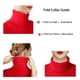 thumbnail image 5 of Jersey v28 para mujer, elástico, cuello alto, corte ajustado, morado, 5 of 5