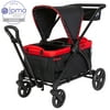 Baby Trend Mars Red Tour 2-in-1 Stroller Wagon