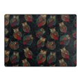 thumbnail image 4 of Ryvnso Vintage Owls Area Rug Floor Mats Non-Slip Home Carpet 63 x 48 inch, 4 of 7