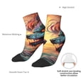 thumbnail image 6 of Rocae Colorful Wave Dragon Head for Premium Adult Socks,Comfortable, Breathable, and Durable Socks, Perfect for Everyday Wear, 6 of 7