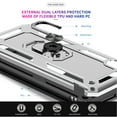 thumbnail image 2 of LeYi for Samsung Galaxy A10E Case [Military Grade Drop] Heavy Duty Silicone Rugged Shockproof Protective Cover for Samsung A10E Phone Case with Ring Kickstand Hard, Silver, 2 of 8