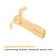 thumbnail image 3 of Unique Bargains Plastic Floss Bobbin Sewing Thread Card Board, Yellow 3 Pack, 3 of 5