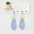 thumbnail image 6 of Flowers Chenille Hand Towel Set, Cute Hanging Ball Hand Towel, Soft and Absorbent, Ideal for Kitchen and Bathroom, Multifunctional, Quick-Drying, 2-Pack, 6 of 8