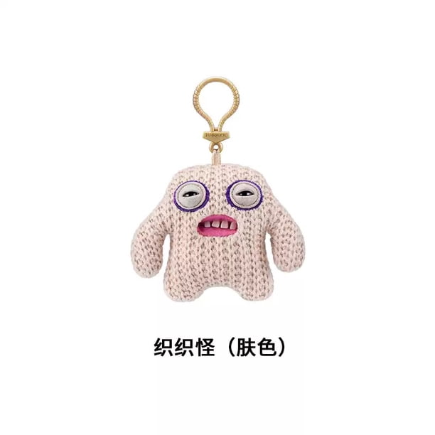 Fugg*ler Divertidos juguetes de peluche o llaveros de monstruos feos Kawaii Fuggler Conejos de peluche lindos...