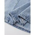 thumbnail image 6 of Skirt Light Wash A-Line Midi Skirt, 6 of 6