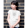 thumbnail image 2 of Lotus Flower  Mandala T-Shirt Juniors -Image by Shutterstock,  Small, 2 of 4