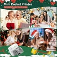 thumbnail image 5 of Mini Sticker Printer Maker Thermal Printer, Bluetooth Wireless Portable Phone Printer, Small Instant Pocket Printer, 5 of 5