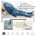 thumbnail image 4 of Saco De Dormir Con Capucha De Tiburón, Manta Con Capucha De Tiburón, Usable, Ajuste Holgado, Diversión Suave Para El Rendimiento, 4 of 7