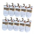 thumbnail image 2 of 10 pares de calcetines de pantorrilla para mujer, calcetines de bota, calcetines de algodón transpirables, calcetines térmicos 18cmx10cm, 2 of 9