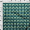 thumbnail image 2 of oneOone Silk Tabby Dark Teal Blue Fabric Halloween Sewing Fabric By The Yard Printed Diy Clothing Sewing Supplies 42 Inch Wide, 2 of 4