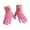 Pink, variant on Teen Girls Outdoor Gloves Winter Knit Gloves for Men Women Screen Texting Gloves Warm Knitted Soft Elastic Gloves for Outdoor Cold Weather(Black,One Size)
