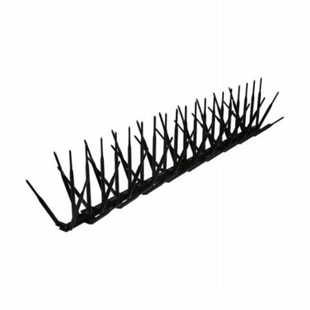 Bird B Gone BBG2000-7-BLK Black Plastic Bird Spike - 50 ft. x 7 in.