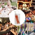 thumbnail image 4 of Pack of 10 Wine Cooler Bag Ice Bag Transparent PVC Portable Wine Bottle Cooler Bag Champagne Ice Bag with Handle, 4 of 8