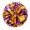 Purple an dGold, variant on 2 Pack Cheerleader Pom Poms 12 inch Cheerleading Poms Cheering Squad Pompoms Pom Cheering Team Foil Plastic Youth Pom for School Cheer Dance Adults Team Spirit Cheering