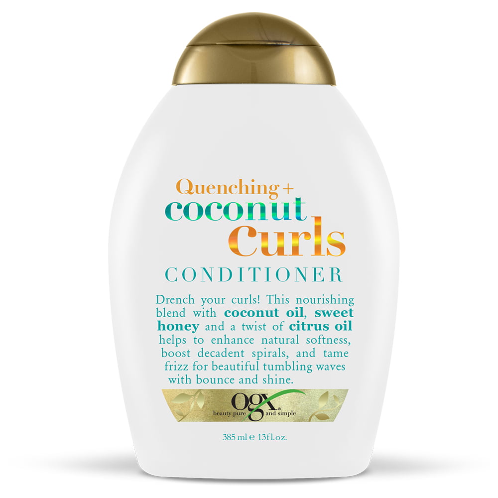 OGX Quenching + Coconut Curls Curl-Defining Conditioner, Nourishing