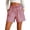 Red, variant on Tumotour Plus Size Summer Board Shorts for Women'S Checkered Double Pocket Wide-Leg Shorts Loose Sporty Elasticated Side Pocket Drawstring Elastic Waist Shorts Athletic Workout Shorts