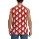 thumbnail image 4 of Fotbe Fire Symbols Men's Camiseta sin Mangas Estampada para Hombres, Playera Casual para Gimnasio, Entrenamiento, Playa-Large, 4 of 7