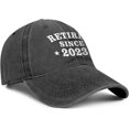 thumbnail image 2 of Retirement Gifts for Men Women 2023 Retired Hat Gift Ideas Embroidered Baseball Cap, 2 of 6