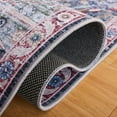thumbnail image 6 of SAFAVIEH Tucson Harlow Traditional Machine Washable Area Rug, 6' x 6' Square, Rust/Navy, 6 of 9