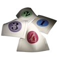 thumbnail image 1 of Bases de Béisbol de Vinilo Poly Enterprises 41x41 cm Juego de 4, 1 of 3
