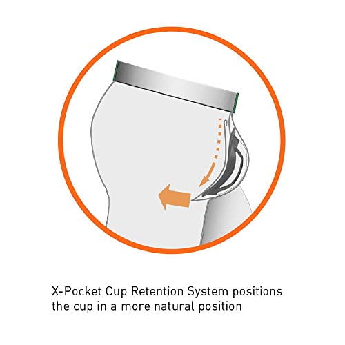 Compression shorts with hotsell cup pocket walmart