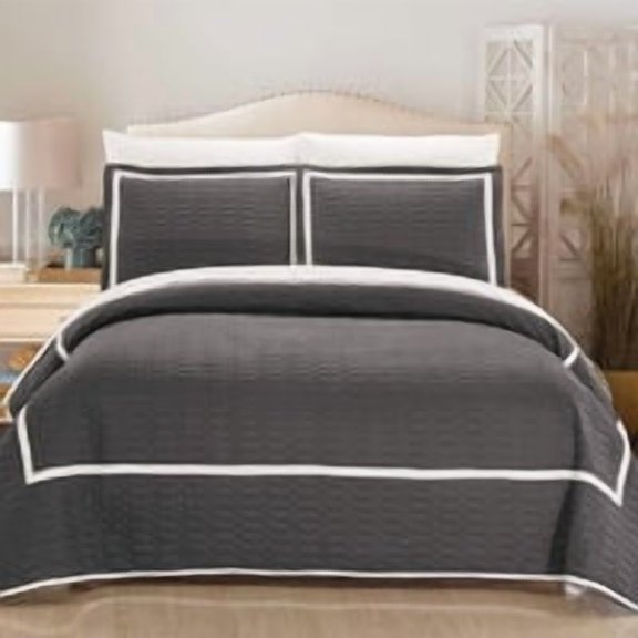 Chic Home Birmingham 3 Piece King Quilt Set Bedding