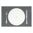 thumbnail image 2 of Ryvnso Placemats Set of 4 Dark Gray Dining Mats Heat-Resistant Non-Slip Washable Table Mat, 2 of 8