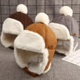 thumbnail image 2 of Winter Cap Cold Weather Hat for Little Boys and Girls, 1-3T, 2 of 4