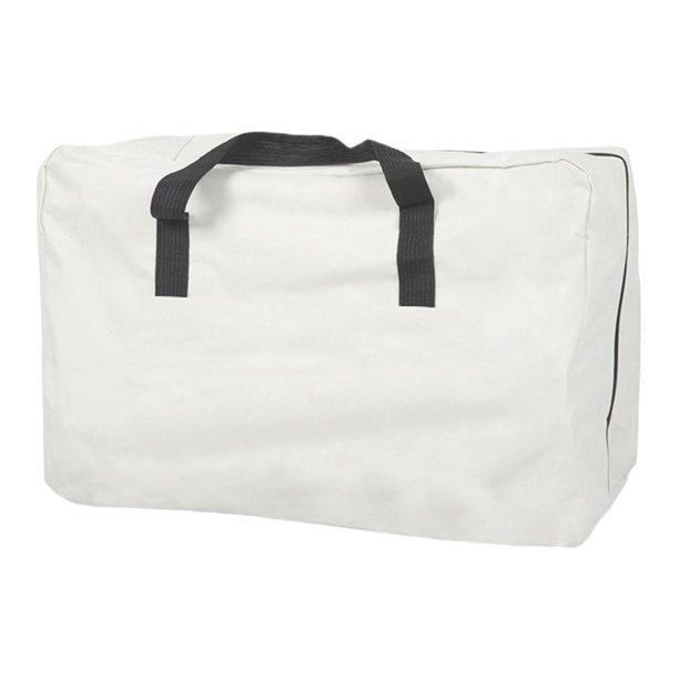 Bolsa de almacenamiento para poste de tienda, equipo de acampada, organizador, accesorios para tienda, bolsa de mano impermeable para cañas de pescar Negro 60cmx38cmx21cm