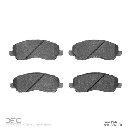 Dynamic 1311-0866-00 DFC 3000 Semi-metallic Brake Pads