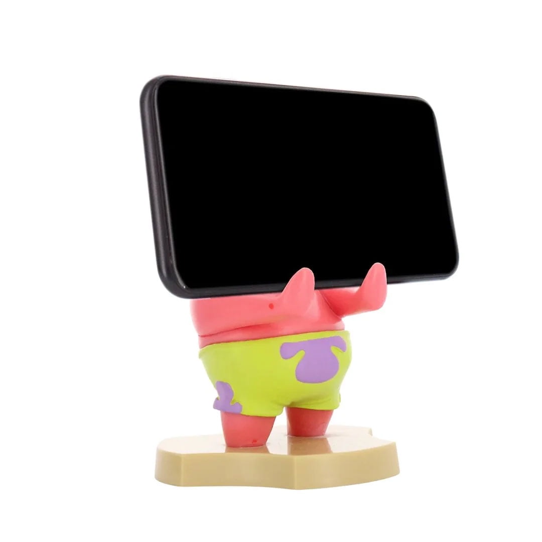 Exquisite Gaming Patrick Spongebob Squarepants Holdem, Cable Guy miniature support pour téléphone et support pour appareil