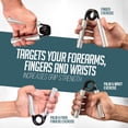 thumbnail image 2 of Set de fortalecedores de mano Logest de 7 piezas, 50-350 lb, 2 of 7