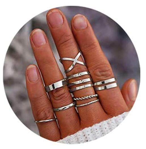 Toe Ring Sterling Silver Adjustable Stacking Midi Ring Knuckle Wishbone Ring 